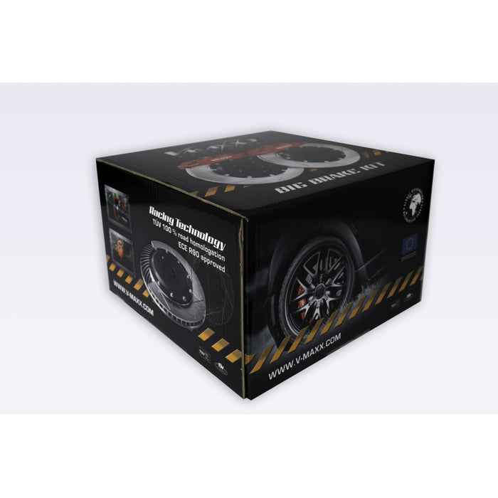 V-Maxx Sportbremsanlage 4-Kolben Bremssattel Set